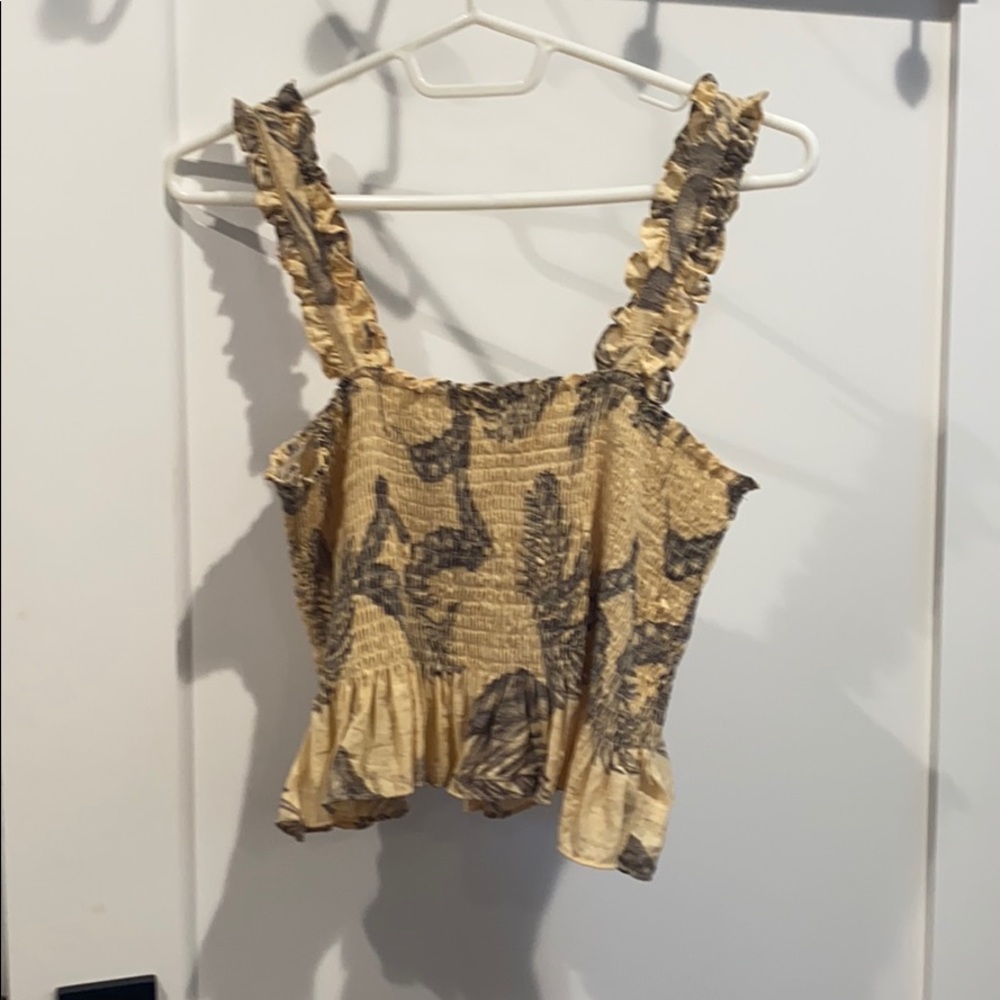 Yellow cami top
